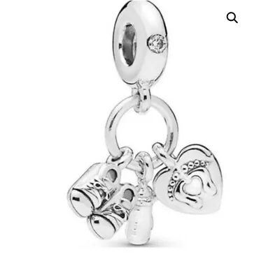 Baby Shower Charm 925 Silver Brand New Uk Stock • £3.45