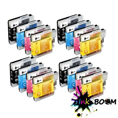 LOT Ink Cartridges Fits Brother LC61 DCP-195C 197C MFC-250C MFC-255cw MFC-290c • $9.13