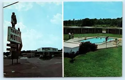 MILTON Florida FL ~ Roadside THRIFT MOTEL C1960s Mr. & Mrs. H. Bell Postcard • $7.98