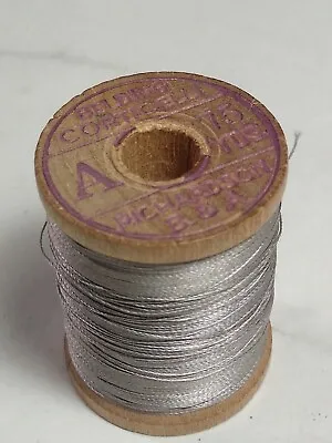 Vintage Belding Corticelli Pure Silk Thread Sz A 75 Yds SHADE 7615 Wooden Spool  • $16.88