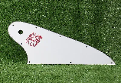 Pickguard For Gibson Reverse Firebird W Accurate Screen Logo - 3 Ply White • $55.83