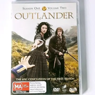 $8 • Buy Outlander Season 1 Volume 2 DVD Sam Heughan Caitriona Balfe Drama Region 4