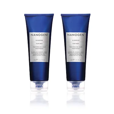 NANOGEN Thickening Hair Treatment For Men Shampoo X2 - TWIN PACK  • £12.95