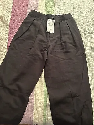 $39.99 • Buy Zara Trousers Pants Black Womens Size S 8338/430/800