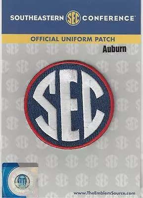 Auburn SEC Conference Jersey Uniform Patch 100% Official College Football Logo • $11.95