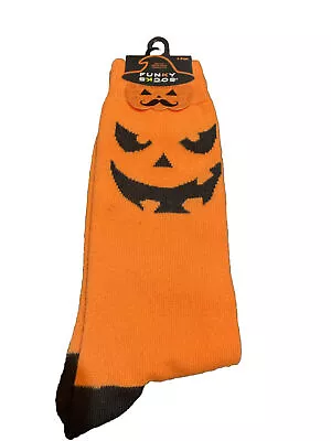 Funky Socks Pumpkin This Is My Costume Socks Size 6 - 12 • $9.99