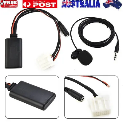 Auto Car AUX Audio Cable Adapter Bluetooth Mic For Mazda 2/3/5/6 MX-5/RX-8 Kits • $20.99