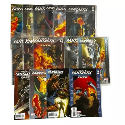 Ultimate Fantastic Four Bundle X15 Marvel Comics # 33 - 44 46 47  Annual 2 • £44.99