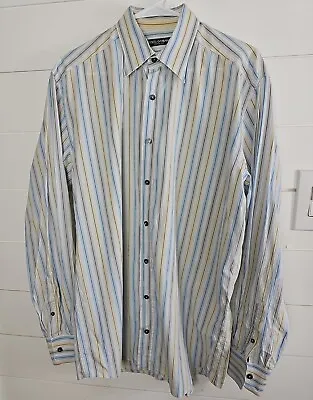 Dolce And Gabbana Mens Striped Shirt Size 17/43 • $89