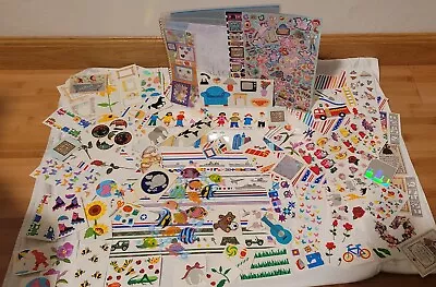 Vintage 80s  90s Mrs Grossman Stickers And A Sticker Book Lot 82 Stickers • $52