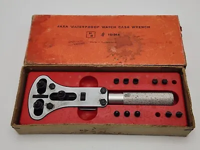 Vintage HR Swiss Jaxa Waterproof Watch Case Back Wrench Watch Tool *READ* • $62.29