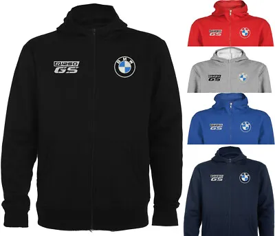 BMW Motorrad R1250GS Logos Embroidered On Fleece Veste Jacket Blouson Giacca • $46.99