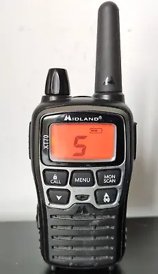Walkie Midland Xt70 Gray Used Without Accessories Good Working Condition • $19.70