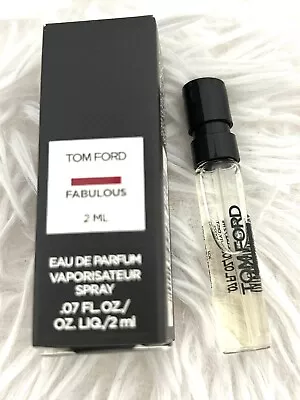TOM FORD EDP FABULOUS Perfume Sample 2ML Vial Genuine NEW • $61.77