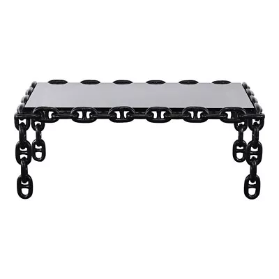 Franz West Style Steel Chain Coffee Table 20th Century • $2850