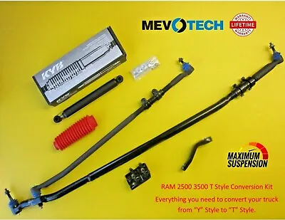 RAM 2500 3500 T Style Steering Upgrade Kit Tie Rod Inner Outer 03-13 MEVOTECH • $547.21