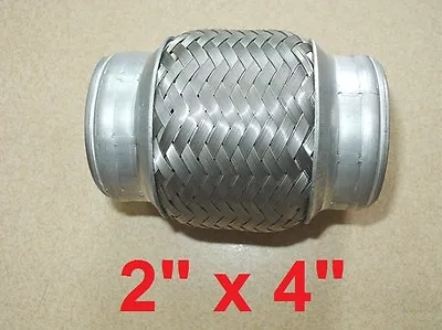  Flexible Exhaust Pipe Flexible Repair Woven Wire Stainless All Models 2 Inch  • $12