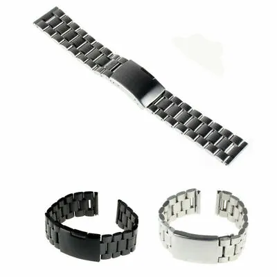 22mm Stainless Steel Watch Band For Martian Notifier  Fossil Q Founder Vector • $10.99