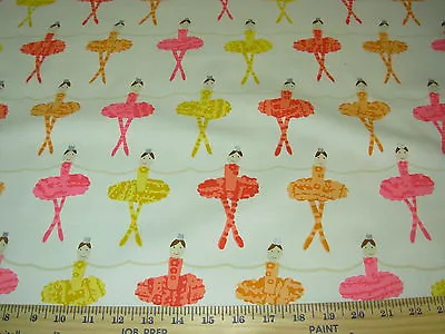 10 Yds~p Kaufmann Ballerina Dance Drapery Cotton Upholstery Fabric For Less • $125