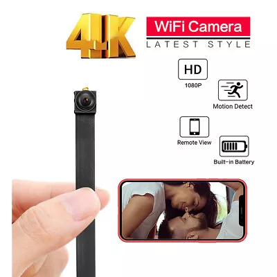 Mini Camera Wireless DIY Camcorder WiFi IP Remote View P2P Micro Webcam 1080P • £32.39