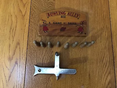 Vintage Arcade Toy Company Bowling Alley 872 Game Of Skill Parts • $4.99