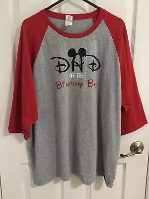 Dad Of The Birthday Boy Shirt Top 3xl Mens Mickey Mouse  • $9.99
