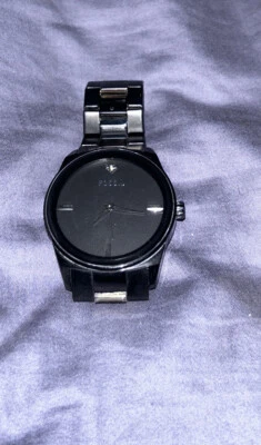 $19.99 • Buy Fossil Men's Rylan Quartz Watch With Stainless Steel  Black Diamond