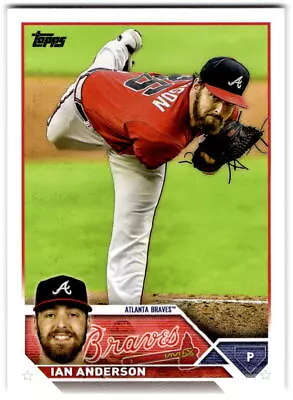 Ian Anderson 2023 Topps #114 Atlanta Braves • $0.99