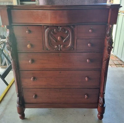 $775 • Buy Antique  Victorian  Pine Chest Cedar Looking 