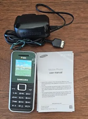 Samsung GT-E1182L Duos Double SIM Unlocked W/ Manual Working • $20