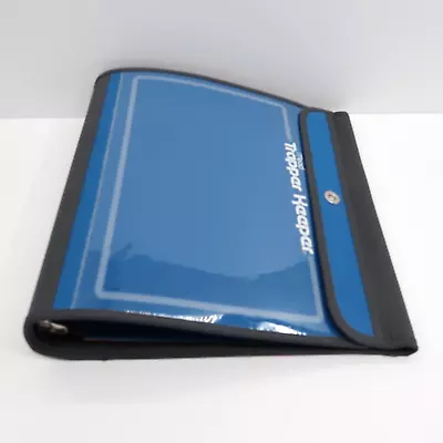 Vintage Trapper Keeper Binder Blue Page 3 Hole Dividers Magnetic Closure • $19.99