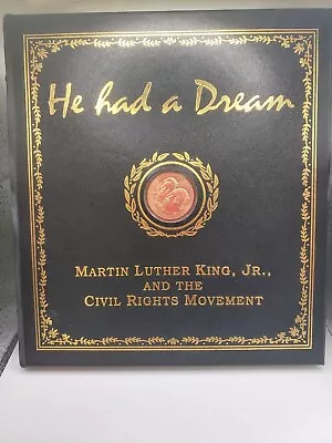 Rare 1995  He Had A Dream  Martin Luther King Jr CRM W/ Medal First Ed  • $55