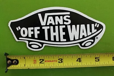 VANS Shoes Off The Wall Black White Skate Dogtown Vintage Skateboarding STICKER • $14