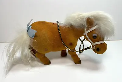 Vintage Thelwell Flocked Pony Kipper Toy Horse Figure – 4” Tall • $28