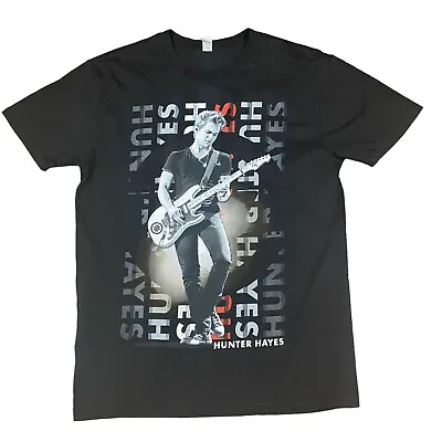 Hunter Hayes Graphic Tee Shirt Men's SZ Large 2013 Tour Let's Be Crazy Country • $14.99