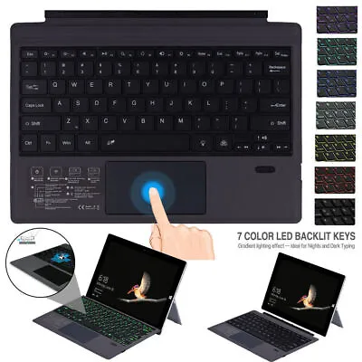 Wireless Keyboard Type Cover Trackpad For Microsoft Surface Pro 6/4/3/5 2017 AU • $55.99