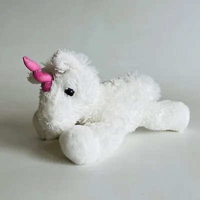 Aurora Soft Toy Cuddly Plush White Unicorn Stuffed Animal Plushie 8” • £8.95