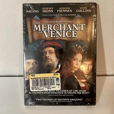 William Shakespeare's THE MERCHANT OF VENICE - 2005 DVD - NEW / SEALED • $10.99