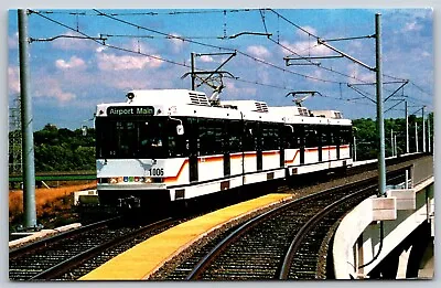 Postcard St Louis Bi-State Metrolink 2-Car Train LRV 1006 B51 • $7.97