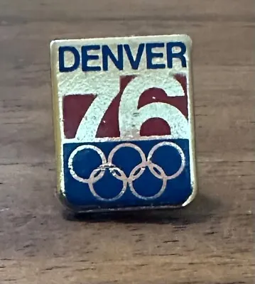 Denver 1976 Olympic Bid City Olympic Bid Pin • $5