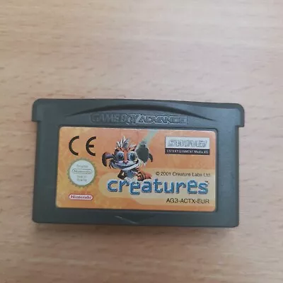 GameBoy Advance Cartridge ONLY: Creatures (2001) • £7.99