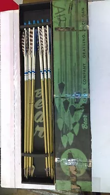 Vintage Doz Bear Archery Micro-flite Fiberglass Arrows • $80