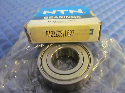 NOS NTN Bearing R12ZZC3 L627 • $16