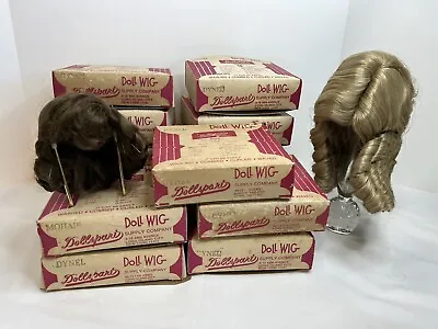 Dollspart Doll Wigs Dynel NOS  Sizes 5-14 New Mohair Human Hair Synthetic Choice • $6