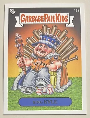 2023 Topps MLB Series 3 Garbage Pail Kids GPK X #16A King Kyle Tucker • $2.85