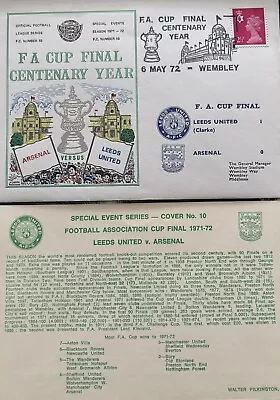 Leeds United Centenary FA Cup Final 1972 FDC • £2.50