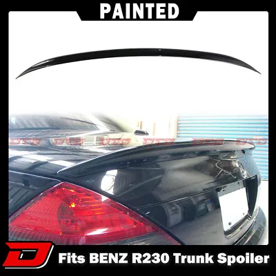 #US 03-11 Fits Mercedes BENZ R230 SL A TYPE TRUNK SPOILER PAINTED #197 • $96