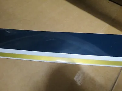 $3.50 • Buy Grady White Oem Pinstriping 2.0625  Large Blue & 1/4  Gold #30-243 *sold By Foot