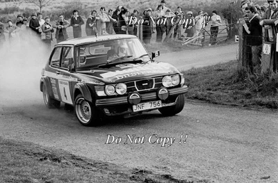 £4 • Buy Stig Blomqvist Saab 99 Turbo Circuit Of Ireland Rally 1979 Photograph 2