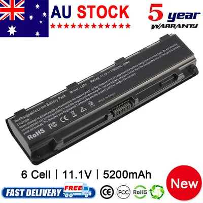 6 Cell Laptop Battery For Toshiba PA5023U-1BRS PA5024U-1BRS PA5025U-1BRS C850 • $31.99